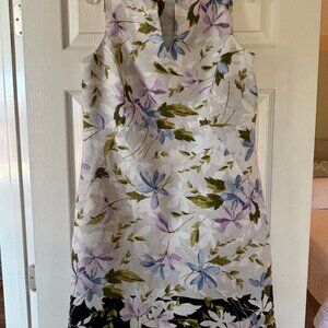 J. Jill Love Linen floral shift dress